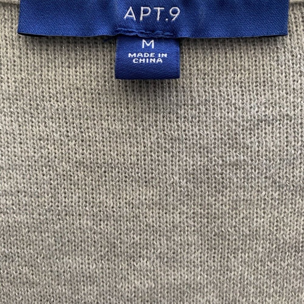 Apt 9 Tunic Open Front Coatigan Sweater Size Medi… - image 7